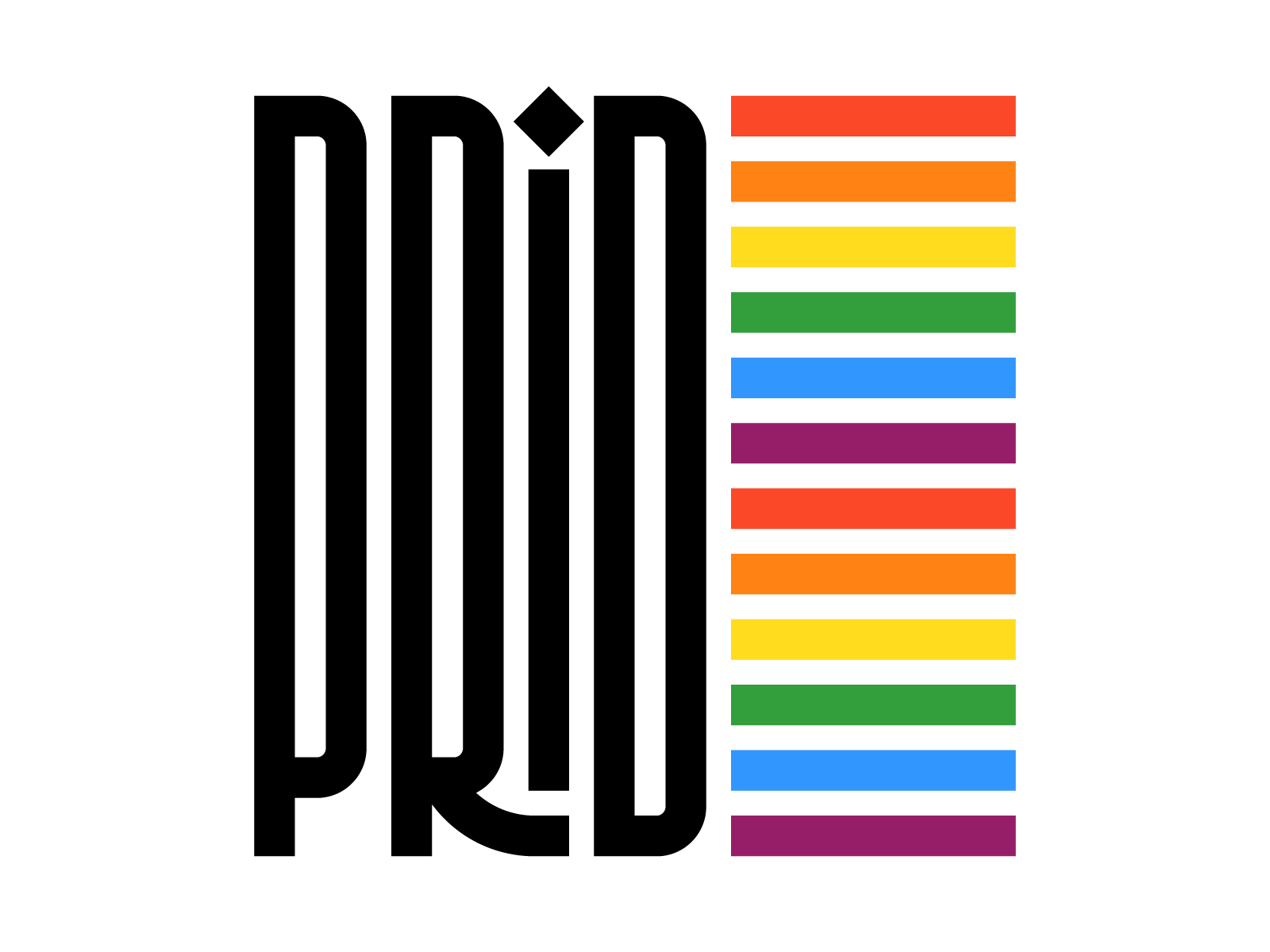Pride  illustration letters instagram lettering typedesign design type.png