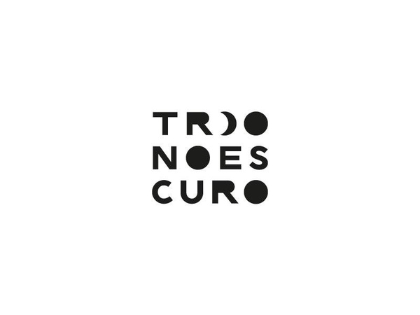 Trio no escuro music brand logo bw bespoke design customtype type typo.jpg