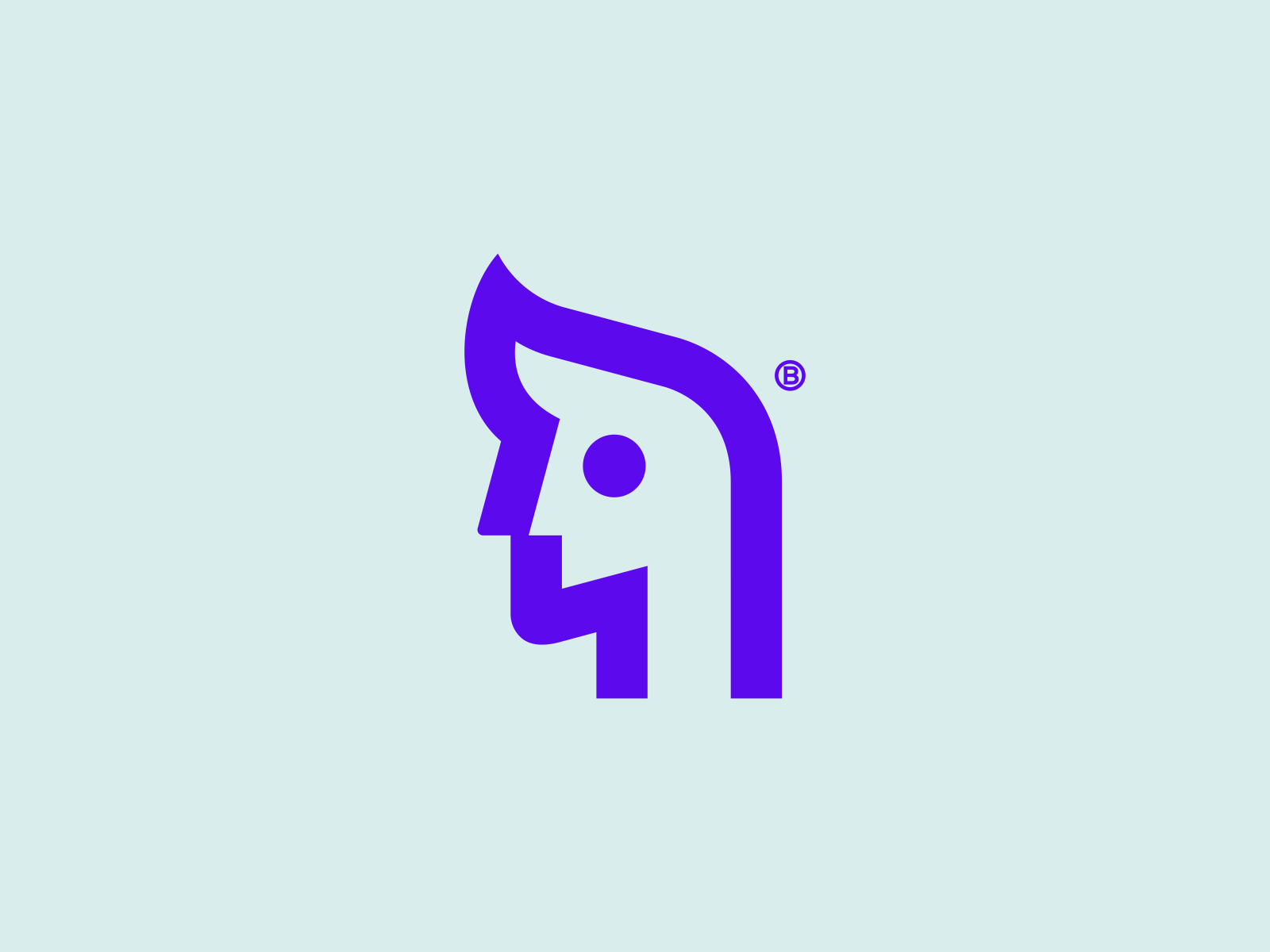 Face mark line animal illustration geometry design mark logo minimalis.png