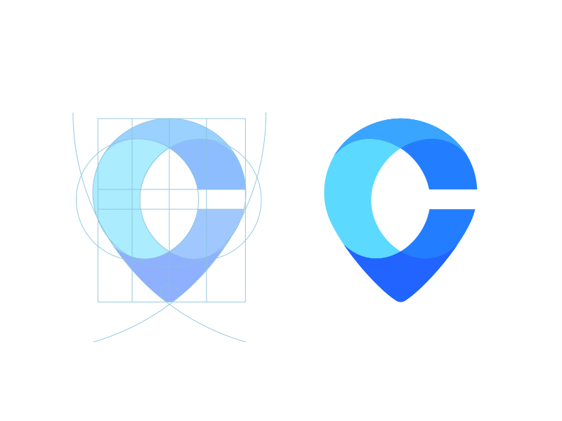 Grid Citimap logo logotype line 2d minimalism illustration grid geomet.png