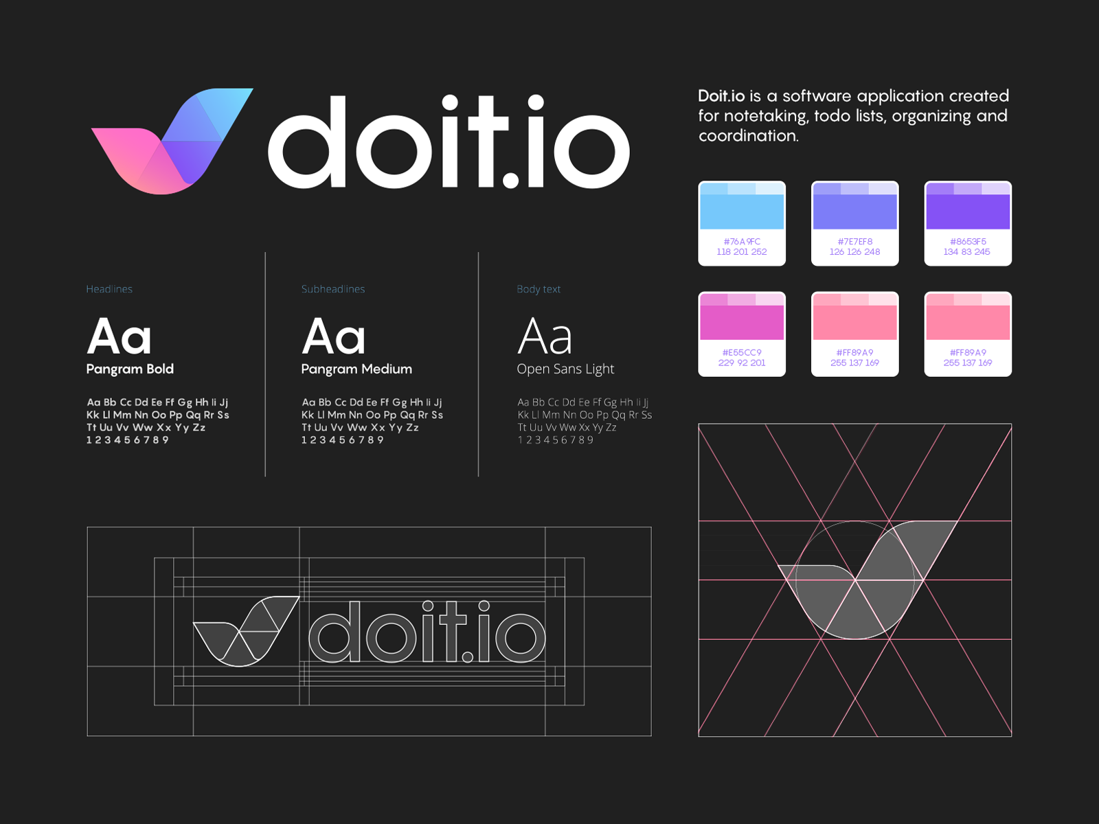 DoIt , Note-taking application! - Logo  Branding behance construction.png