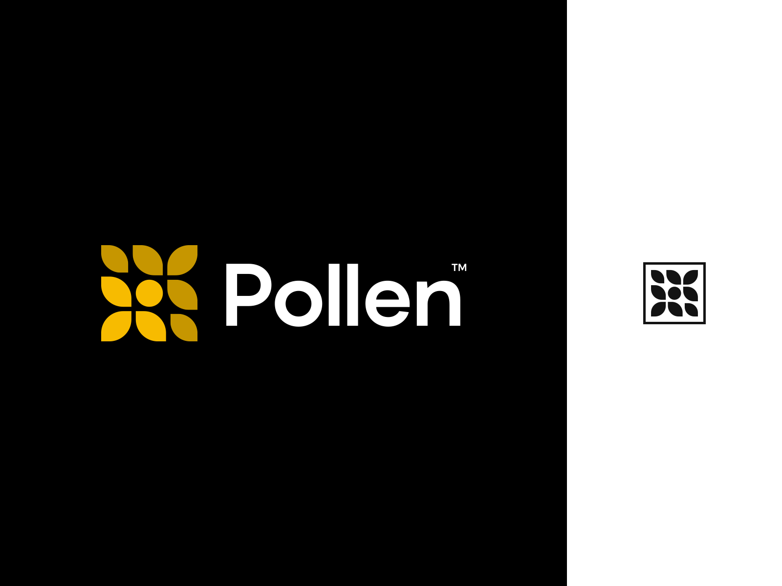 Pollen Logo Design clever animal abstract brand identity symbol mark l.png