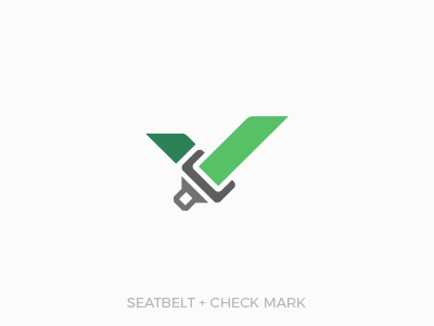 SafeDriving mark logo school driving safe check mark seatbelt.png