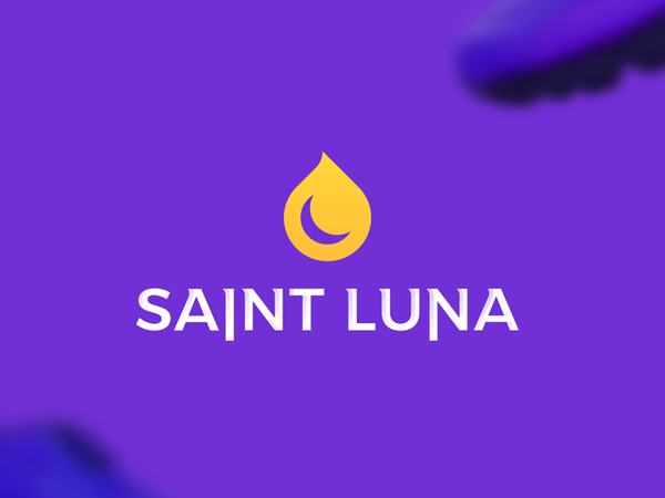 Saint Luna logo ink color drop moon luna lines brand identity symbol m.png