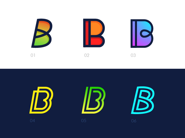 B Symbol Exploration Choose one exploration lines logo modern logo gra.png