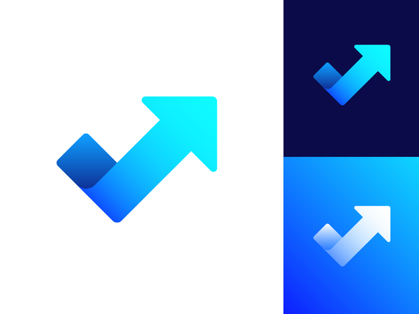 Checkmark + Arrow Logo Exploration Unused for Sale hub group leader cr.png