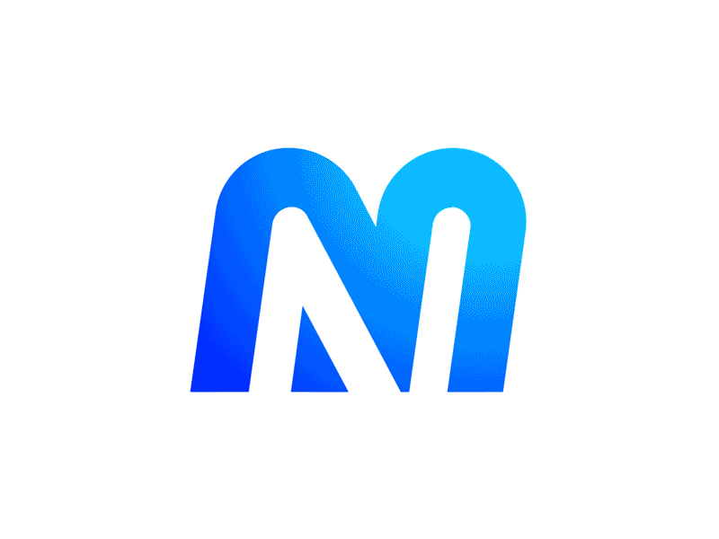 MN Monogram Animation w Video Process, Check Link mn ambigram animatio.gif