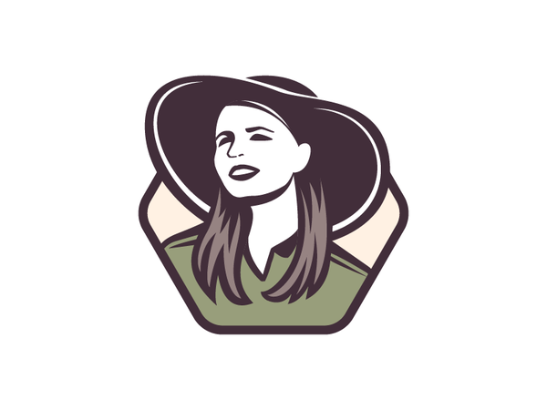 Overseas AG Girl — Logo Design brand identity branding graphic badge s.png