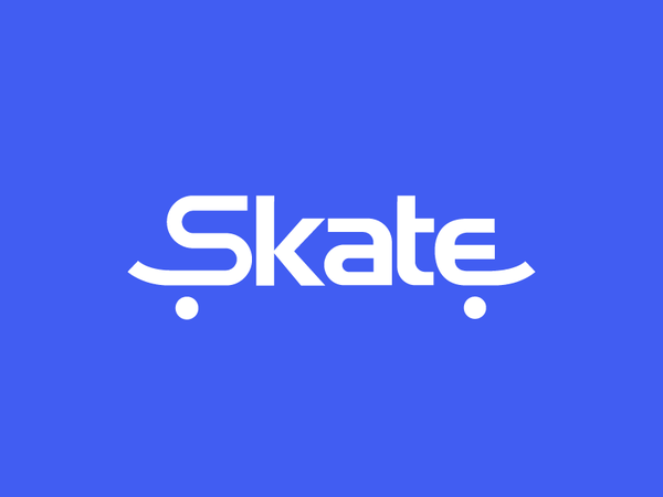 Skate Wordmark Design Concept sports logo game logo concept text logo.png