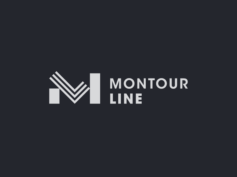MONTOUR LINE©  logo design ✏ monogram ui app art typography brand icon.png