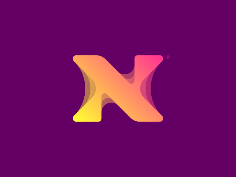 NEXTDATA  IT industry monogram graphic sign letter n data next identit.png