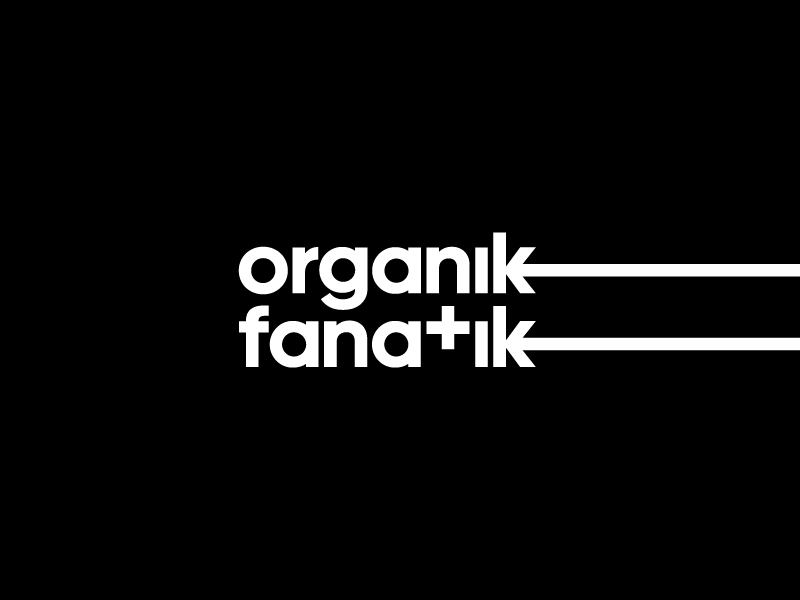 Organik Fanatik™ arrow modern identity mark typography plus logotype l.png