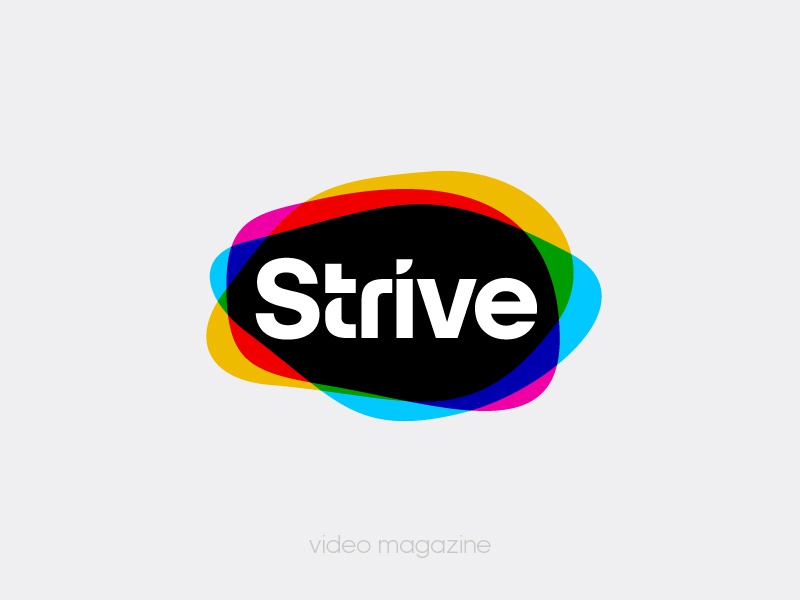 STRIVE  video magazine video design mark identity designer brand color.jpg