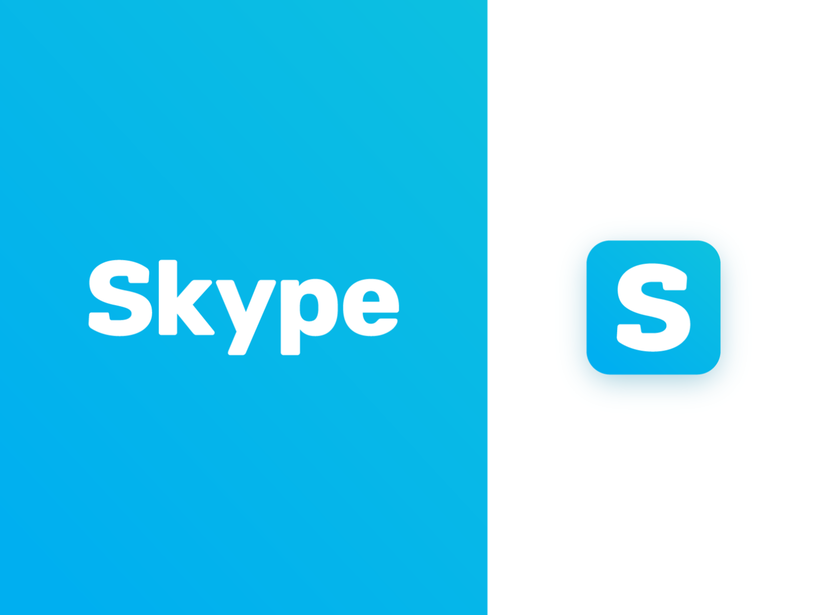 Skype logo concept  receiver handset app icon tech logo s logo redesig.png
