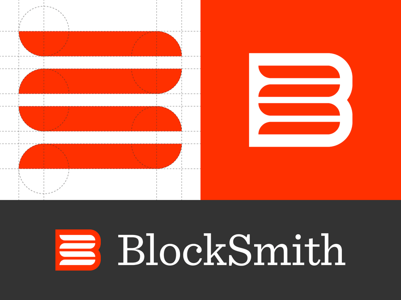 BlockSmith bs logo bs monogram b logo b bs simple monogram logodesign.png