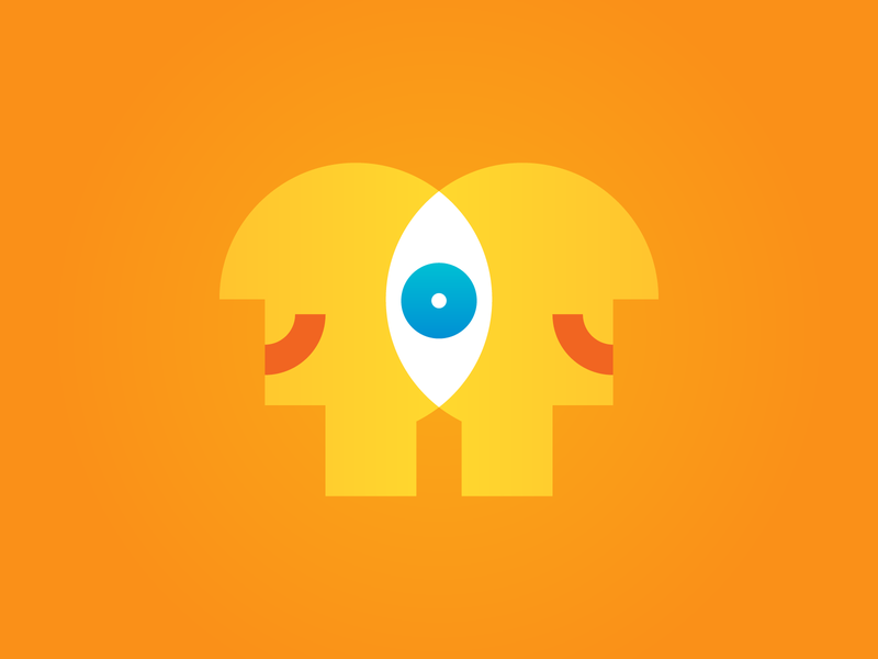 Empathy helps you see eye to eye... to EYE icon grid illustration.png