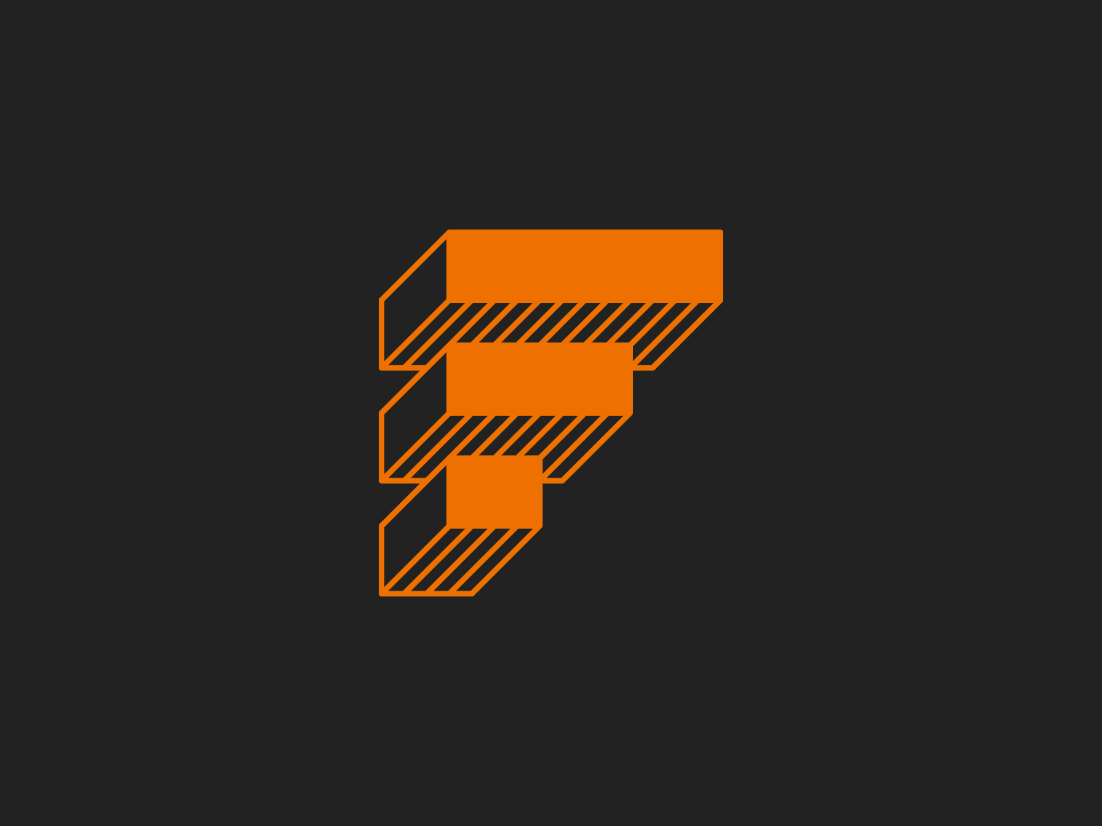 Foundry geometric icon logo branding monogram custom type grid typogra.png