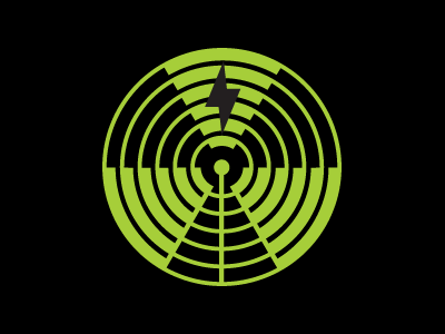 Radio Activist Logo radioactive radio activist radio tower radio wave.png