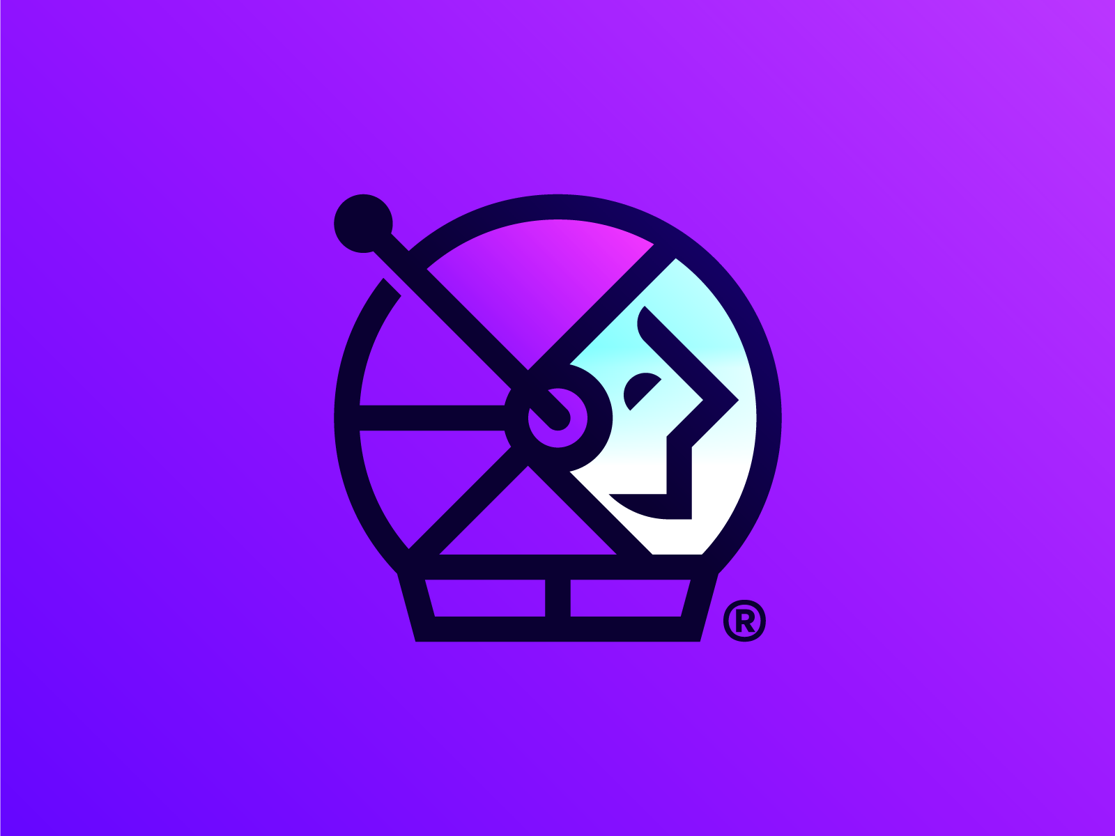 Astro Nut vector illustration color mark icon identity design branding.png