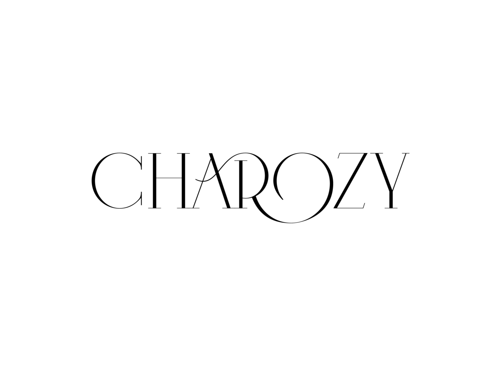 CHAROZY store letter design typedesign typography confectionary.png