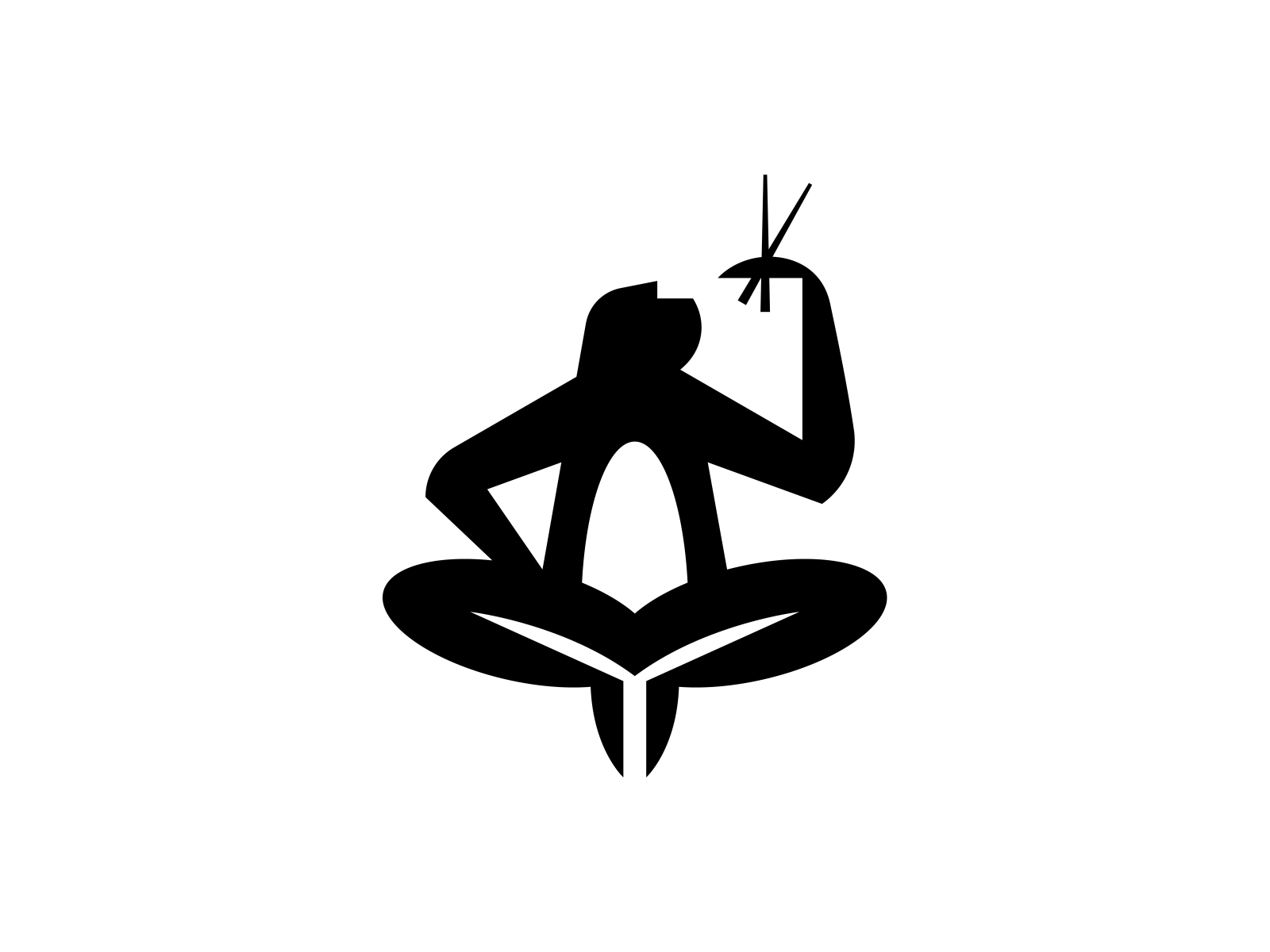 Monkey illustration design animal symbol logo mark restaurant monkeys.png