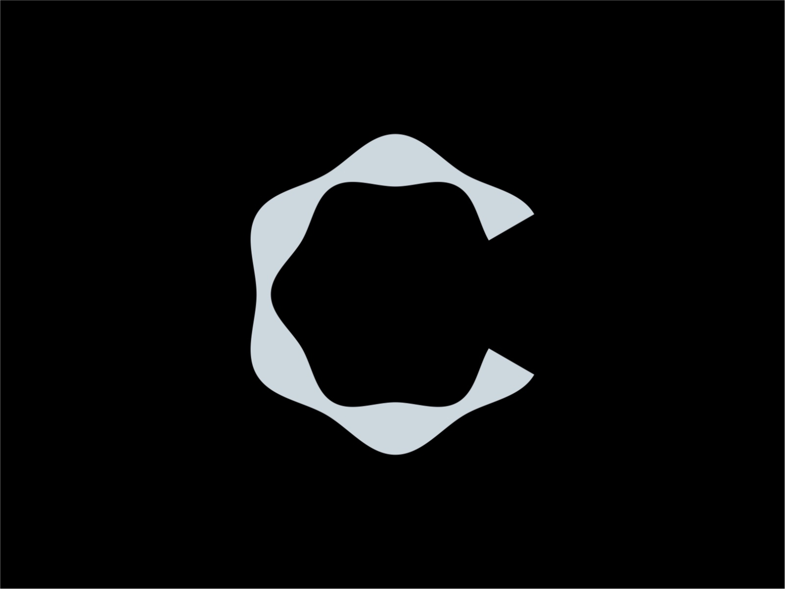 C Lettermark monogram logo spiral medical lettermark typography type l.jpg
