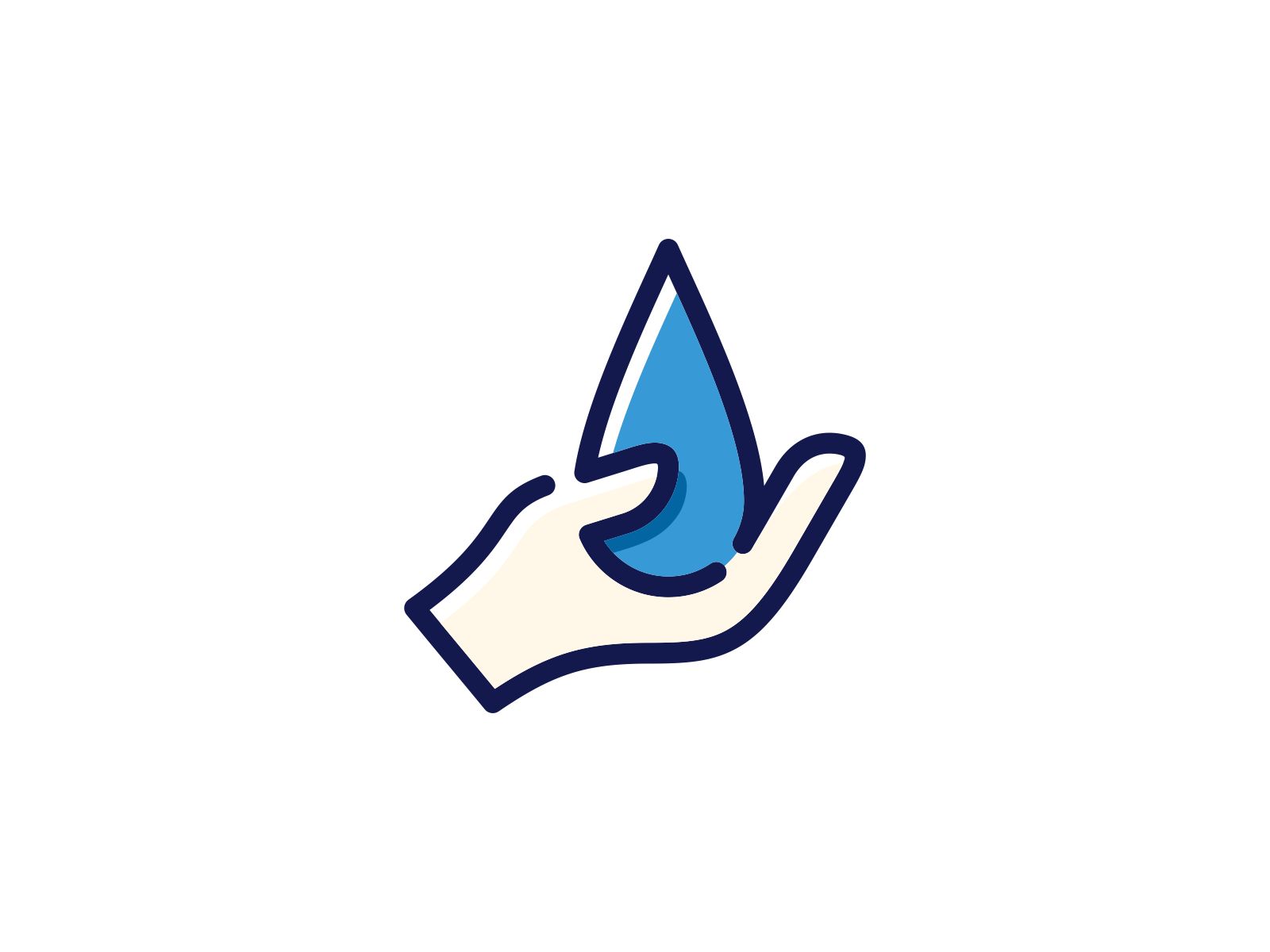 Hand Drop monoline oneline minimal minimalist logo mistershot waterdro.png
