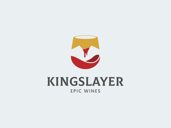 Kingslayer crown kingslayer king blood wine glass mark logo.png