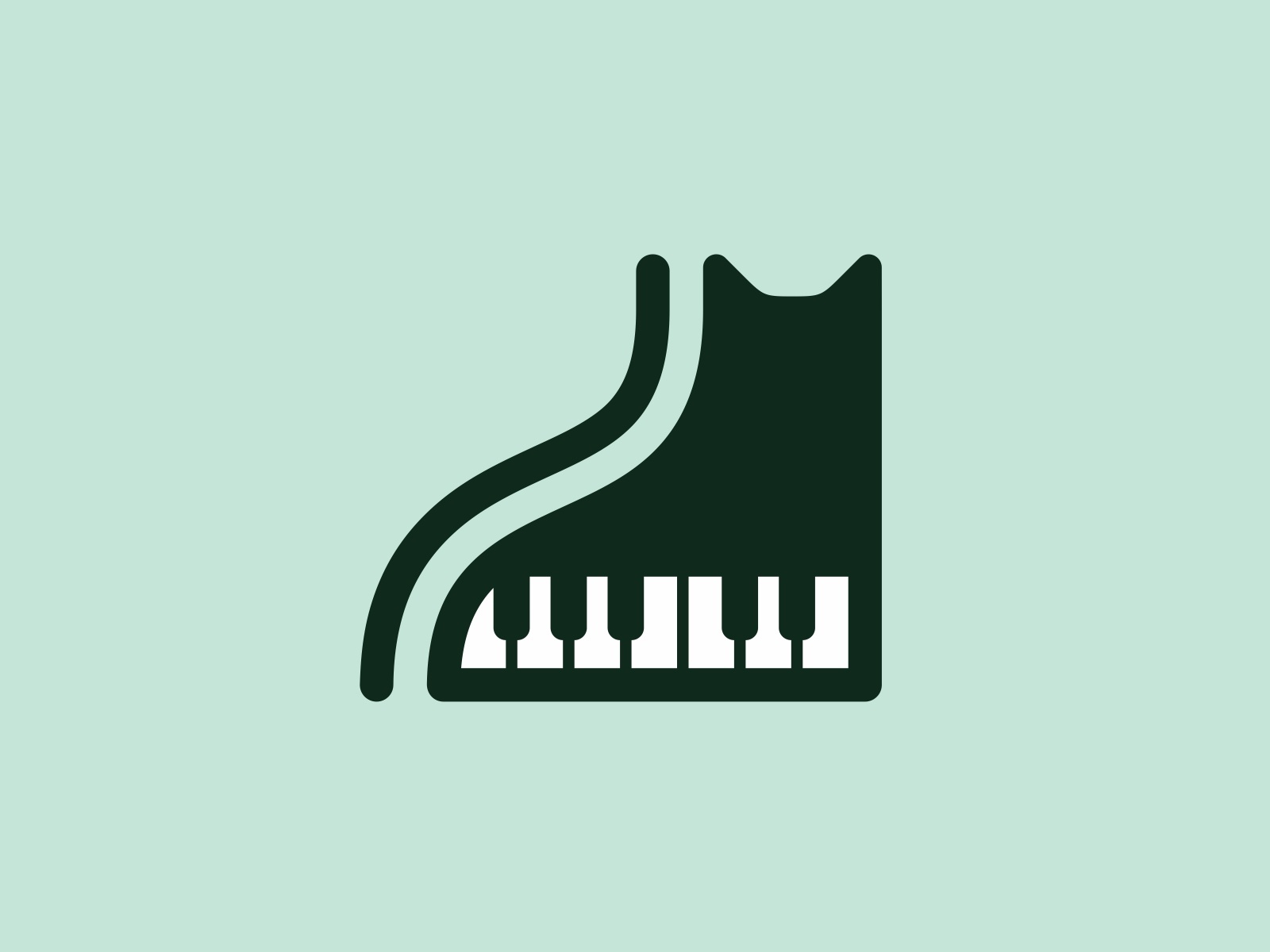 Piano Cat mistershot design minimal animal illustration icon symbol pi.jpg