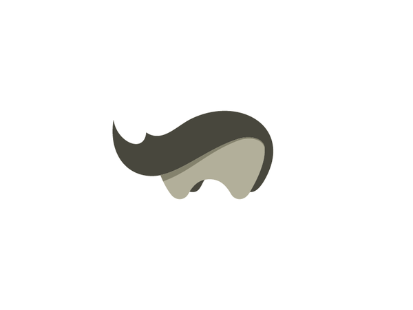 Rhino logo mark symbol animal rhino rhinoceros horns.png