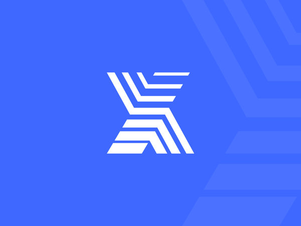 X Monogram lines symbol mark logotype logomark logo modernism minimal.png