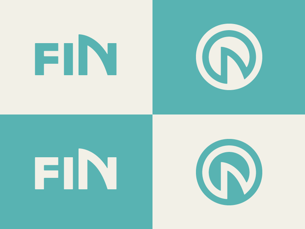Fin Logo  Final end trout shark icon logo fin post production.png