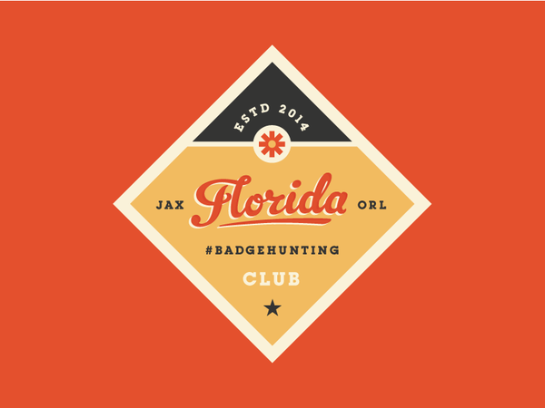 Florida Badgehunting Club badgehunting badges classic american crest m.png