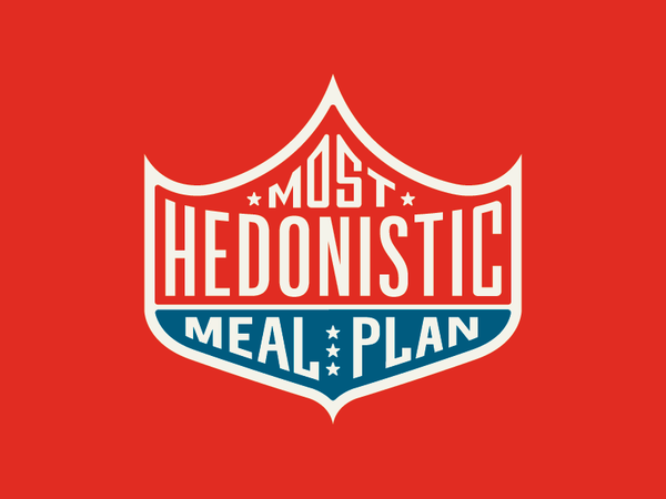 Most Hedonistic Meal Plan badge crest type lock up esquire.png