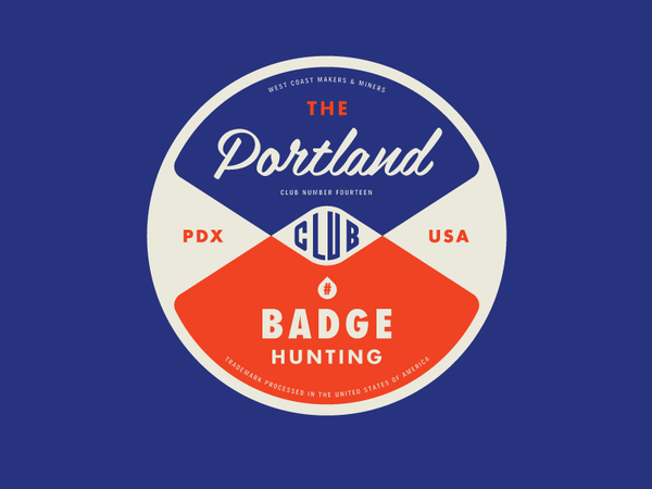 Portland Badgehunting Club logo badgehunting badges classic american c.png
