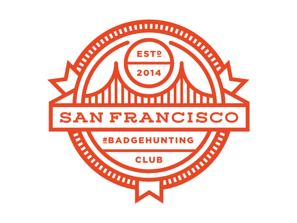 San Francisco Badgehunting Club badgehunting badges classic american c.png
