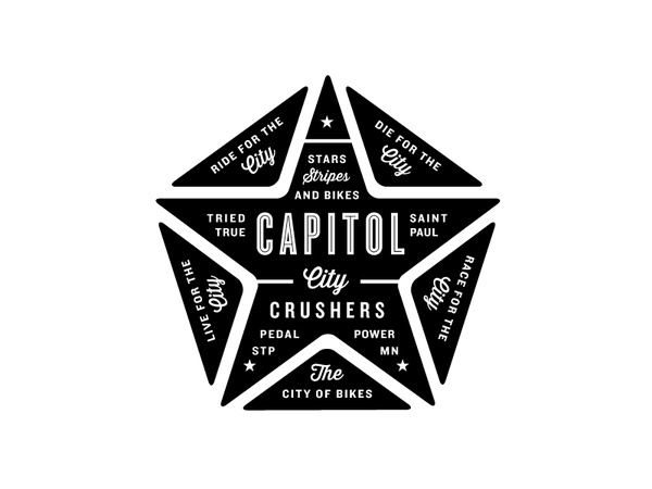 St Paul Bike Gangs Capitol City Crushers artcrank bikes badges america.jpg