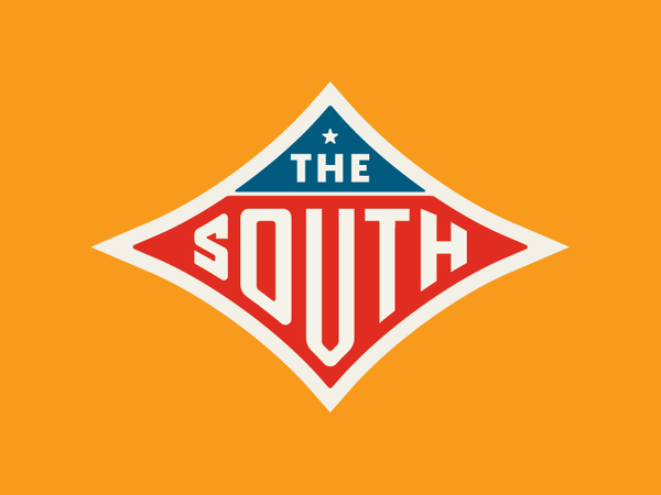 The South esquire type lock up crest badge.png