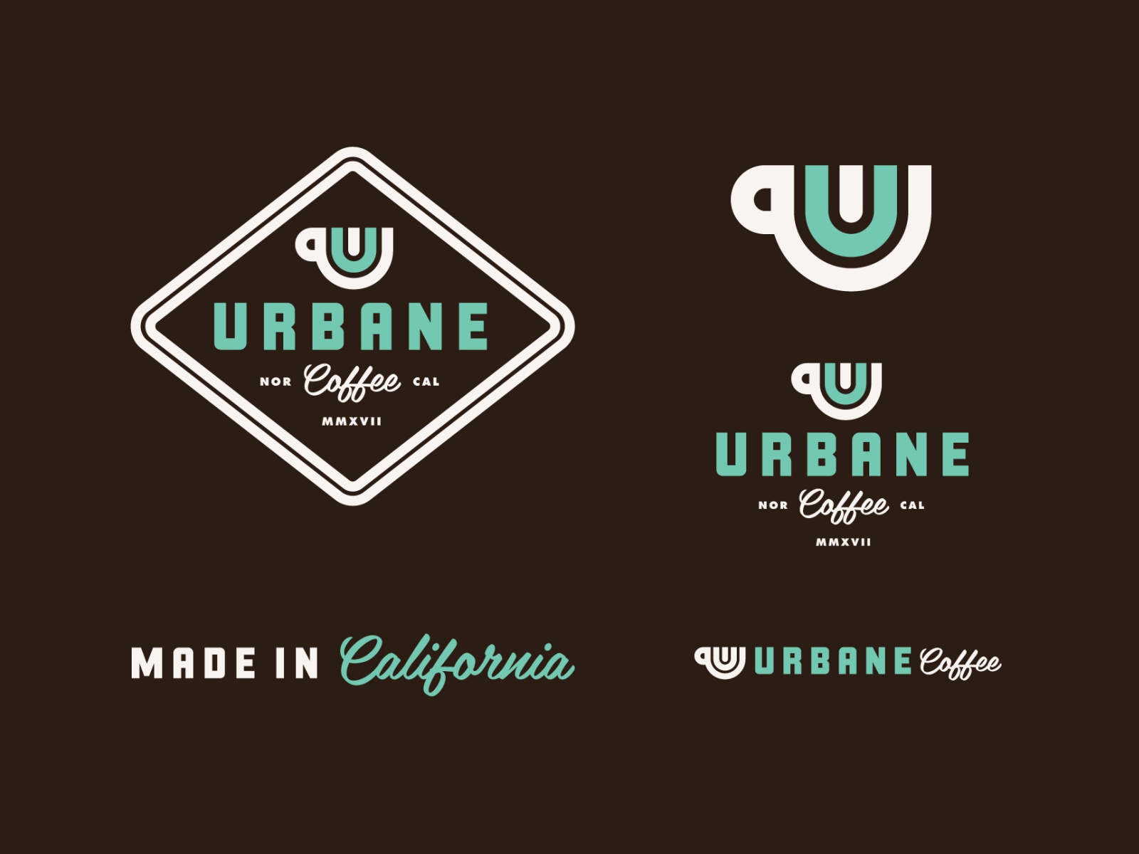 Urbane Coffee packaging brand identity brand logos logo coffee shop.jpg