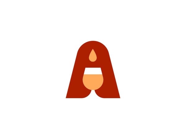 A unused concept negative space beer drop logo a orange red.jpg