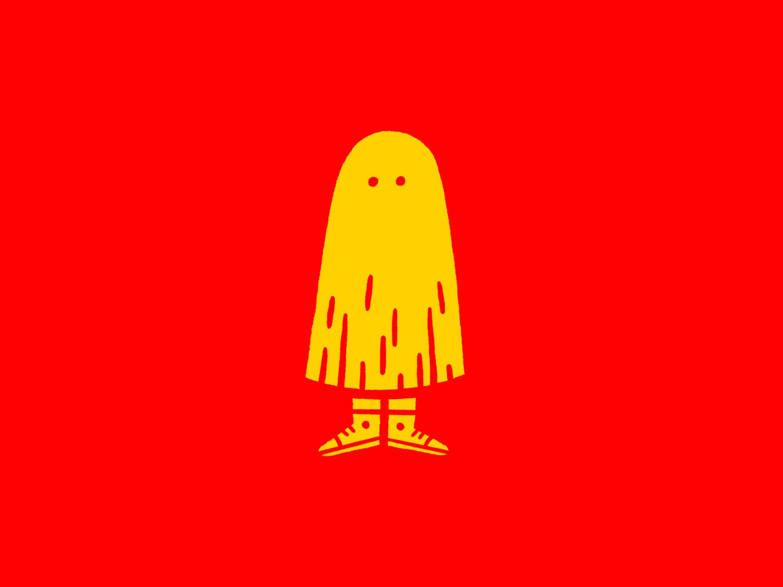Friday morning doodle chucks ghost art design illustration procreate.jpg