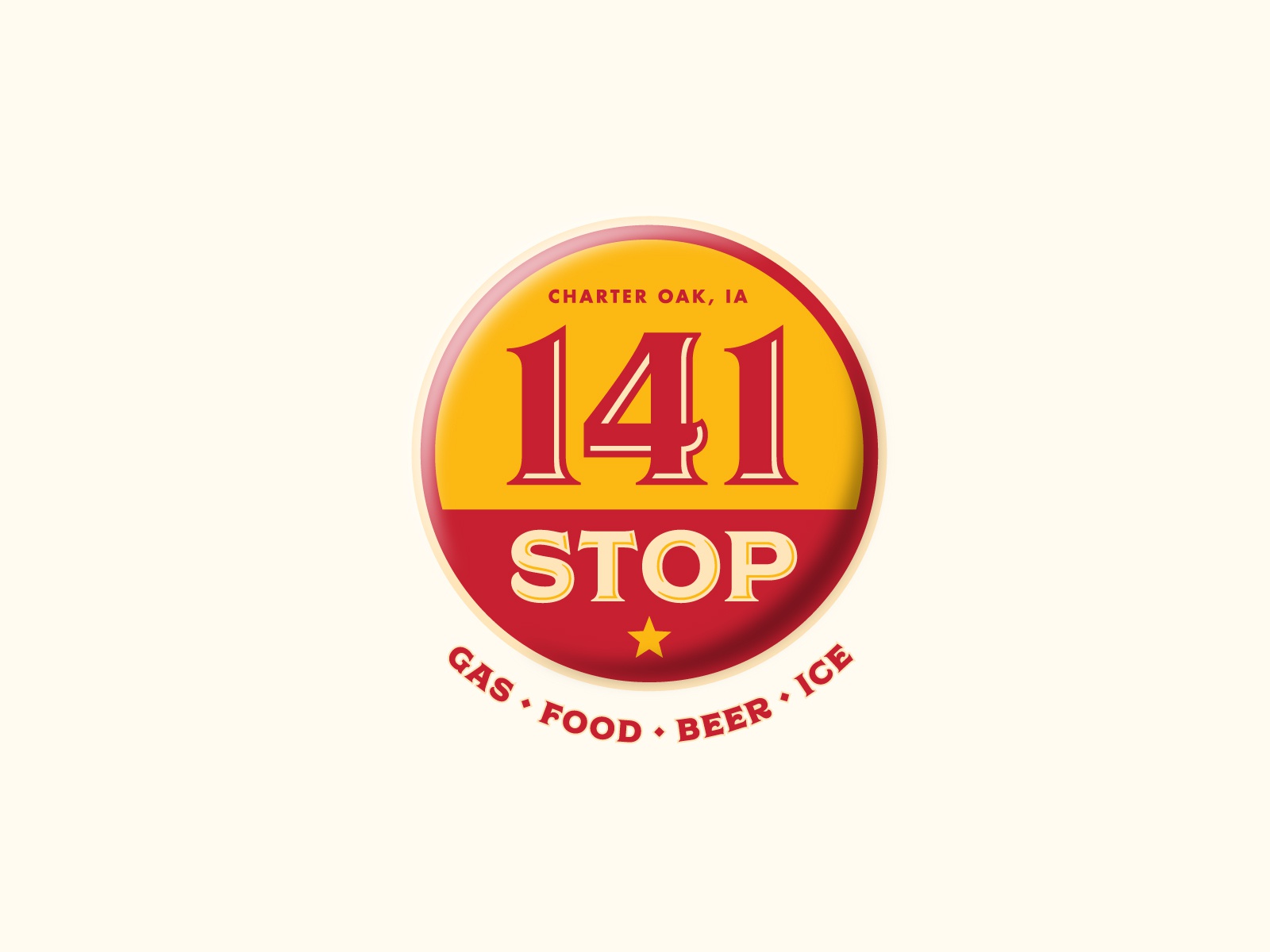 141 Stop convention retro vintage 141 circle logo convenience store.jpg