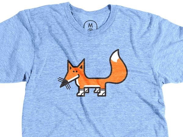 Fox in Socks T-shirt fox socks tshirt.png