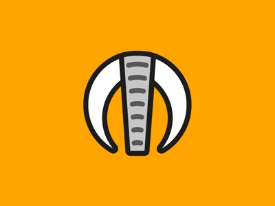 African MO - 4 tourism wildlife african elephant mo monogram logo iden.webp