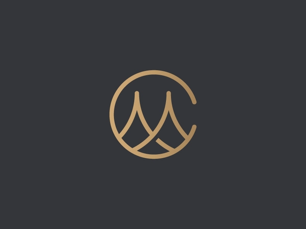 CM logo typography type branding identity monogram.webp