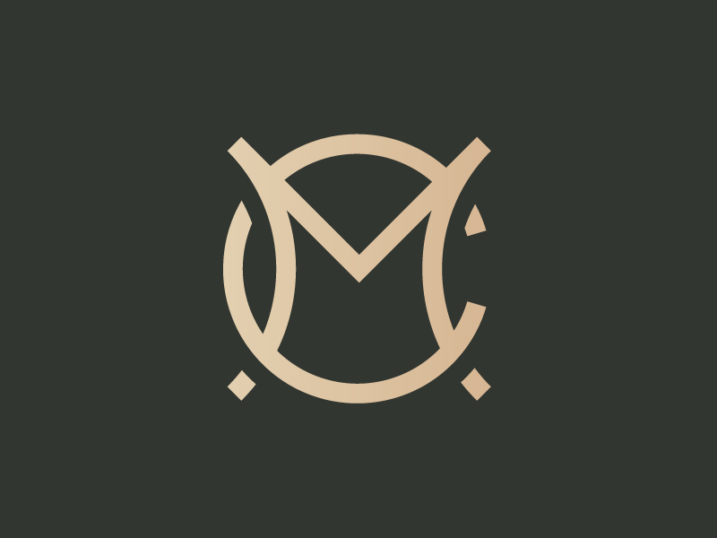 MC lettering typography type logo mark cm mc branding identity logo mo.webp