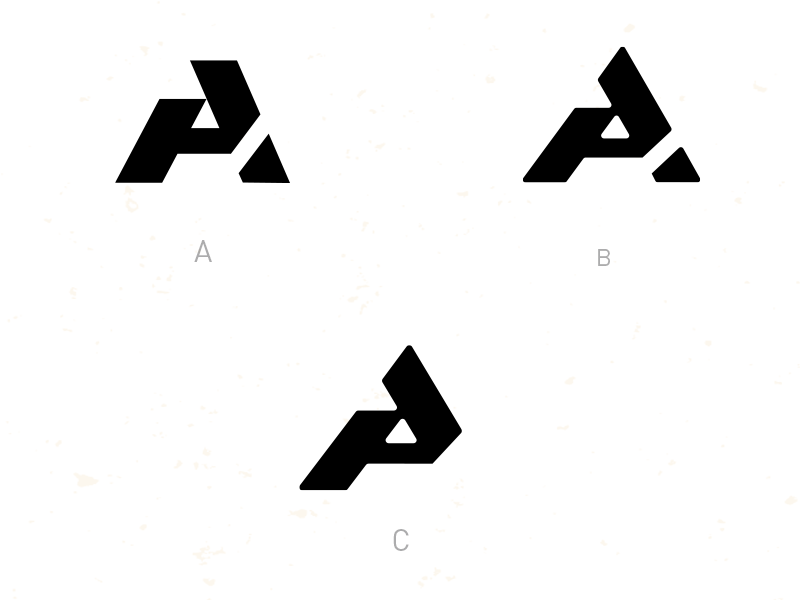 AP drib2 bw monogram graphic logo mark icon mikebruner p a.png