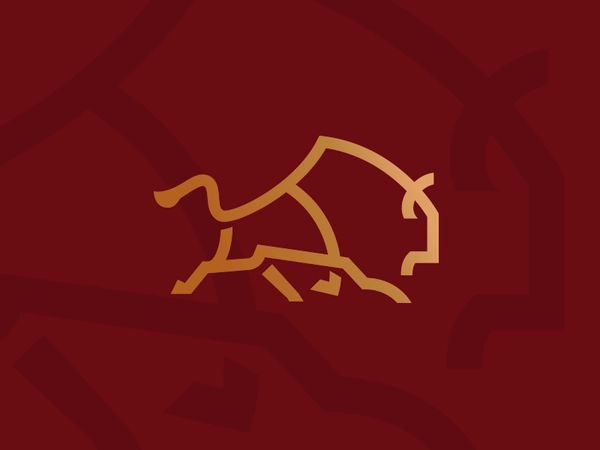 Bison Run_drib monoline strength strong animal designwisely mikebruner.webp