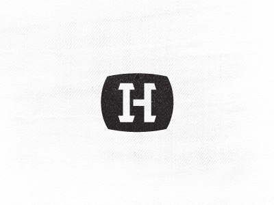 I H logo h i icon brnading graphic design mike bruner bw.webp