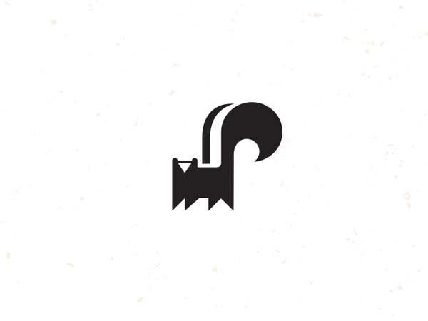 Little Stinker skunk stinker smell icon logo mike bruner graphic illus.webp